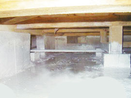 土壌被膜吹付施工イメージ